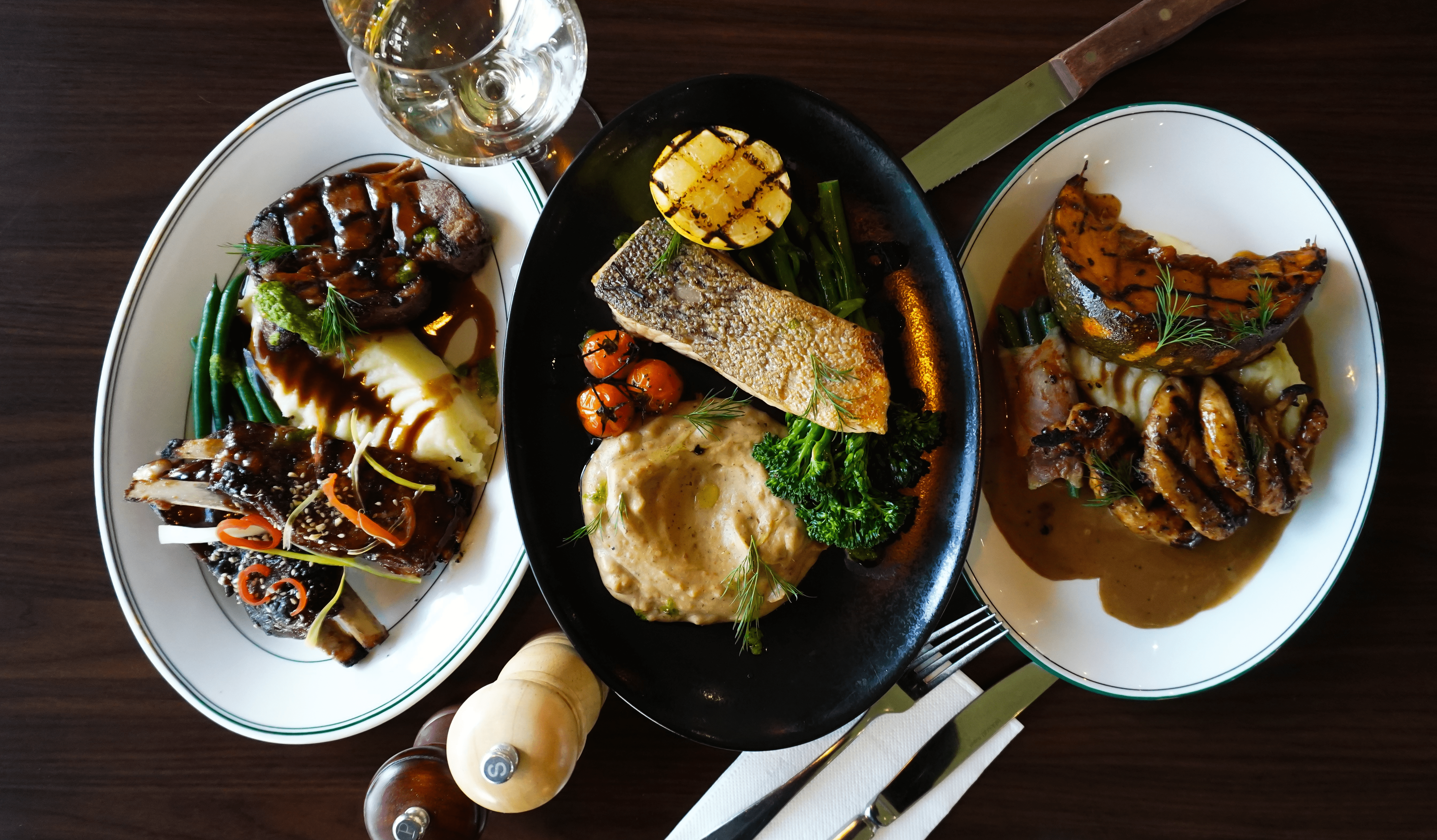 Table spread from The Hill